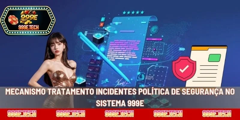 Mecanismo tratamento incidentes política de segurança no sistema 999E
