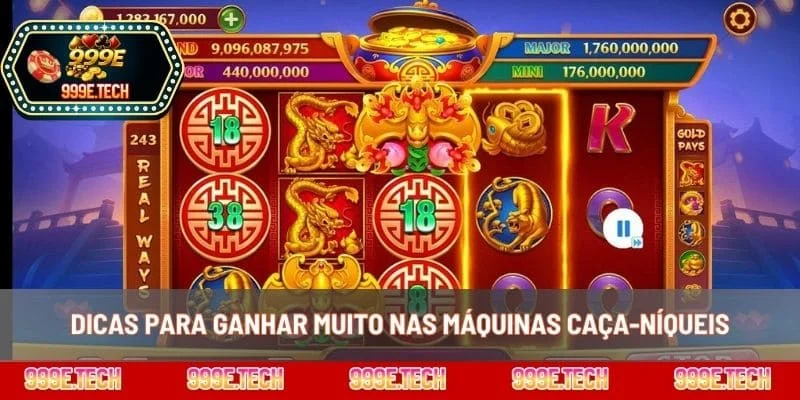 Dicas para ganhar muito nas máquinas caça-níqueis
