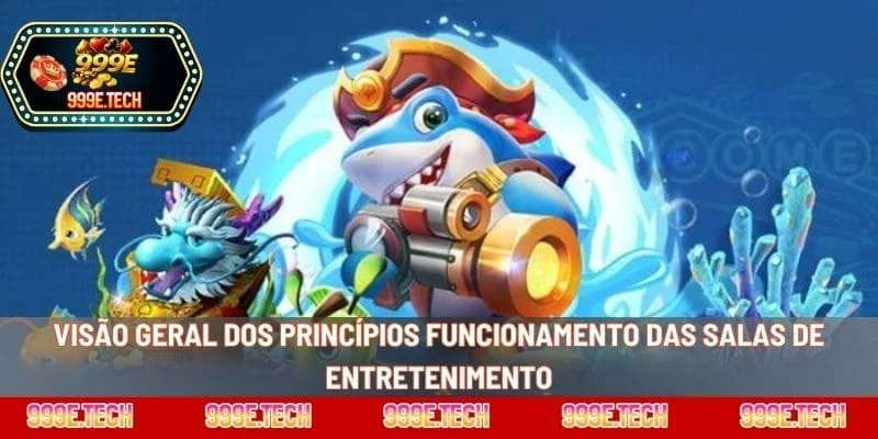 Visão geral dos princípios funcionamento das salas de entretenimento